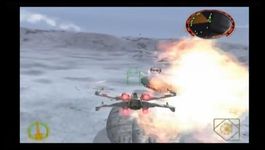 une photo d'Ã©cran de Star Wars - Rogue Leader sur Nintendo Gamecube